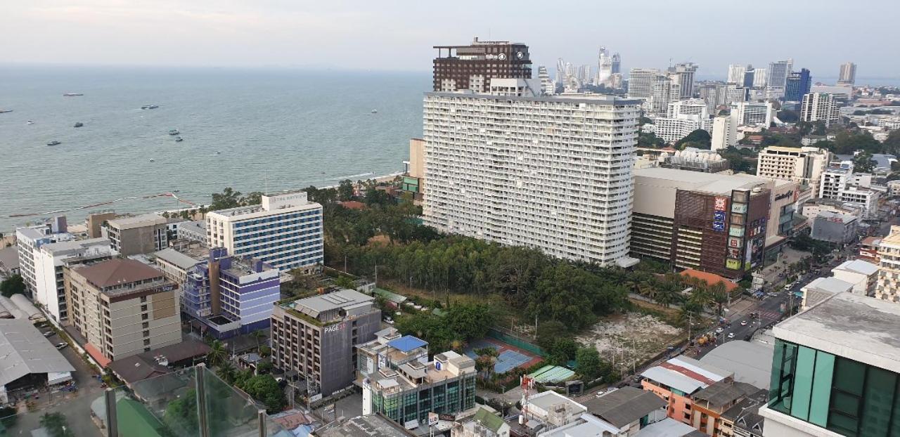 The Base Central Pattaya Quiet King-Bed With Infinity Pool & Free Netflix! المظهر الخارجي الصورة